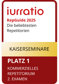 Laut iurratio, RepGuide 24 gelten wir als das beliebteste Repetitorium für das Assessorexamen.